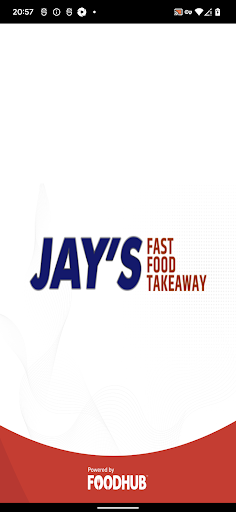 Android application Jay's Fast Food screenshort