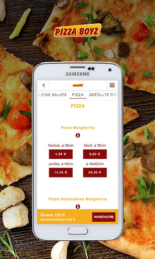 Pizza Boyz Deutschland Screen 2