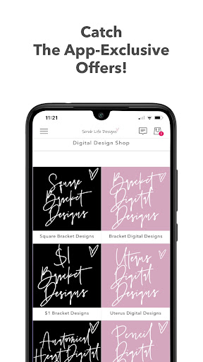 Android application Scrub Life Designs screenshort