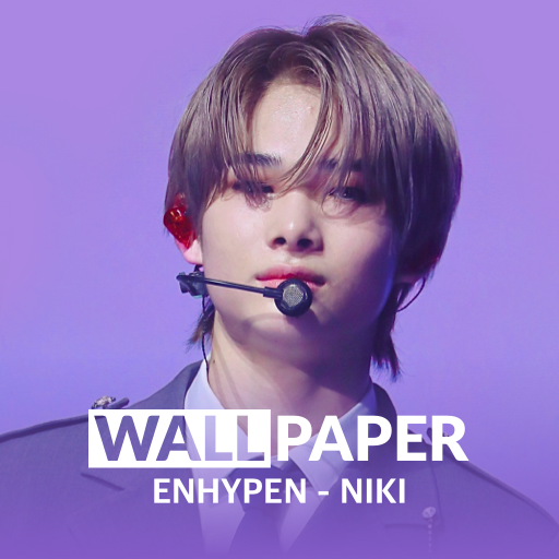 NI-KI (ENHYPEN) HD Wallpaper logo