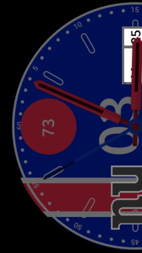 Android application NY Giants Watchface for WearOS screenshort