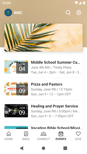 Kingwood Methodist Church Screenshot