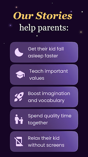 Screenshot of Bedtime Stories - Nighty AI