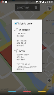 Maps Measure MOD APK (Pro Unlocked) 4