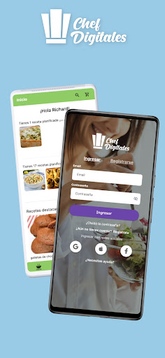 Android application Chef Digitales: recetas cocina screenshort