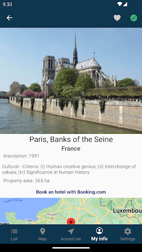 World Heritage - UNESCO List Screen 2