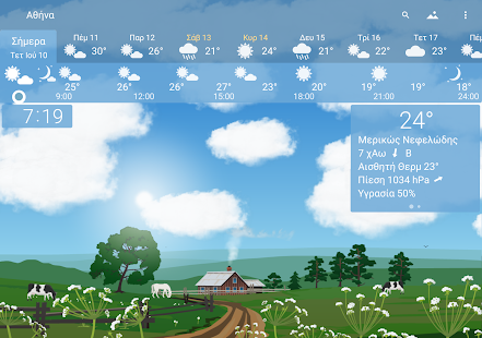 YoWindow Weather - Tangkapan Layar Tidak Terbatas