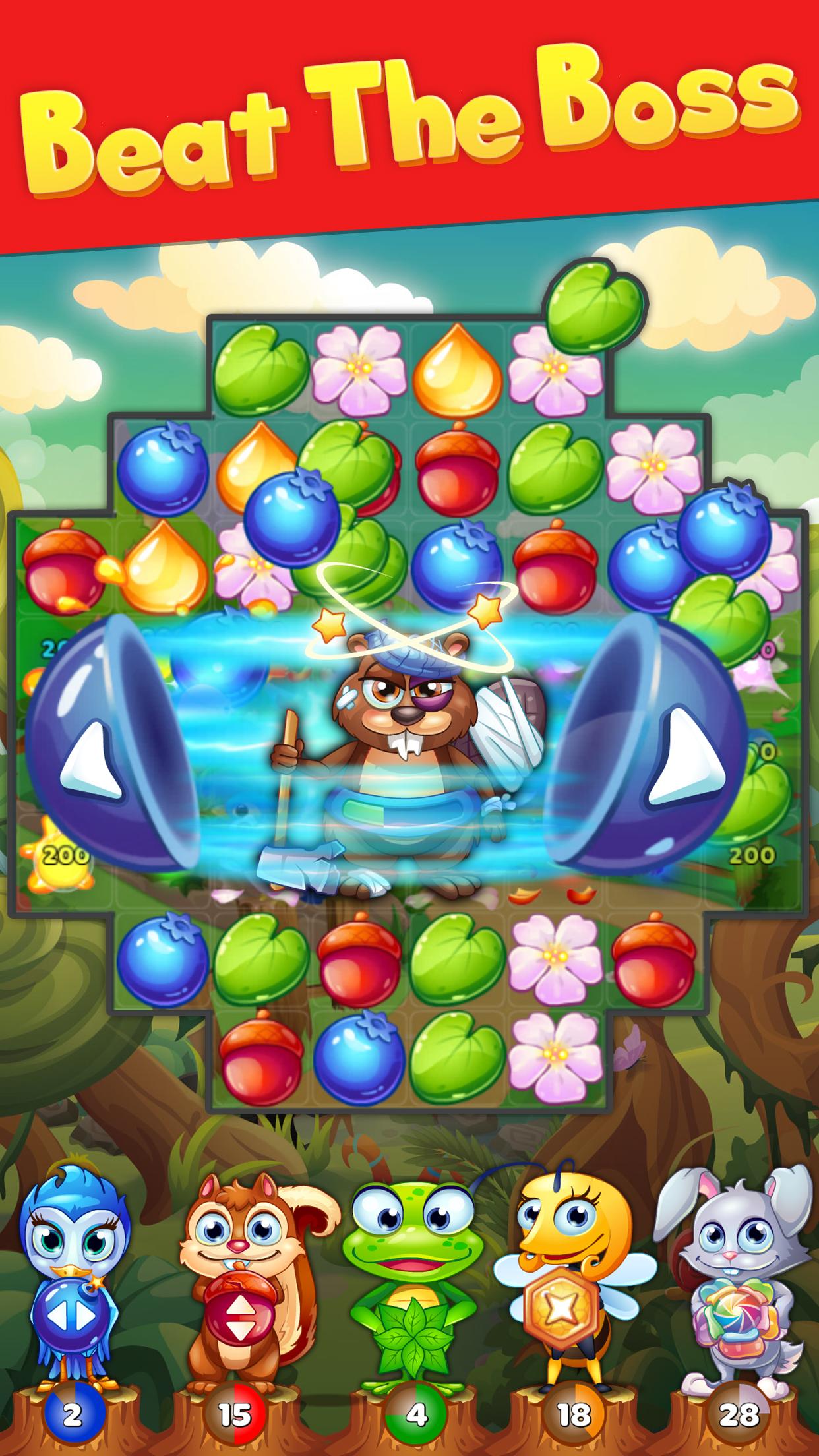 Android application Forest Rescue: Match 3 Puzzle screenshort