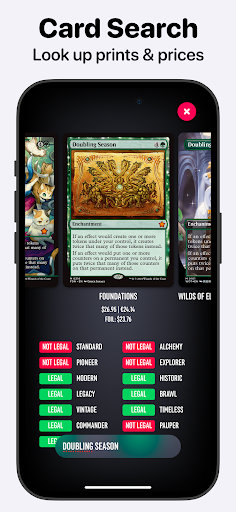 MTG Life Counter App: Lotus Screenshot
