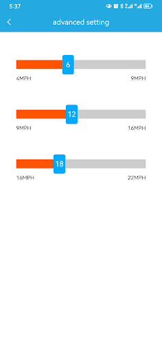 Android application SKYWALKER screenshort