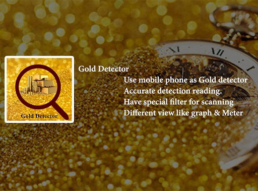 Android application Gold detector - Metal detector screenshort