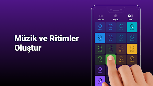 Groovepad - müzik oluşturucu ekran görüntüsü