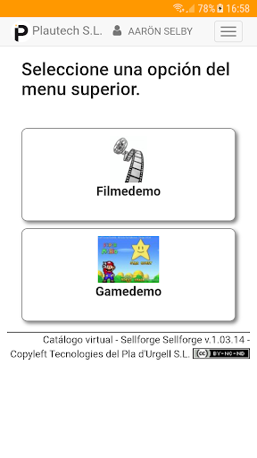 Sellforge Shop Screen 2