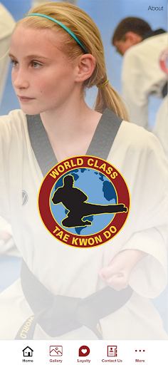 Android application World Class Tae Kwon Do screenshort