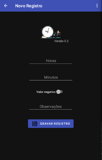 Banco de Horas Screen 2