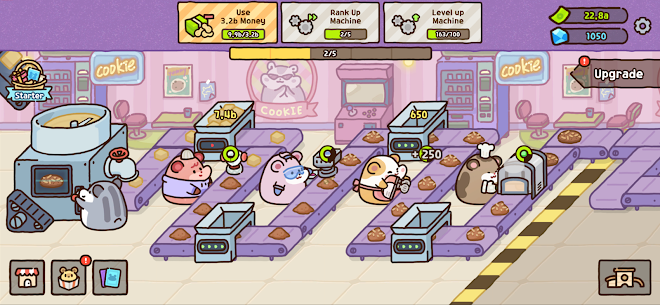 Hamster Cookie Factory – Tycoon Game Mod Apk 1.16.0 (A Lot of Diamonds) 5