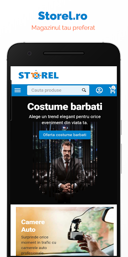 Android application Storel.ro screenshort