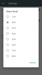 screenshot of Vibration Meter