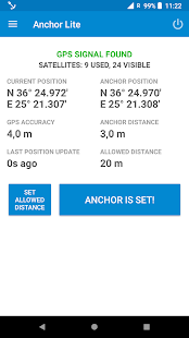 Anchor Watch / Alarm Screenshot
