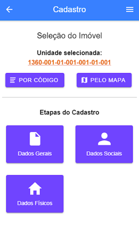 Android application CONDER SICAGIS screenshort