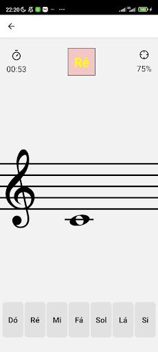 Android application Sheet Music Practice screenshort