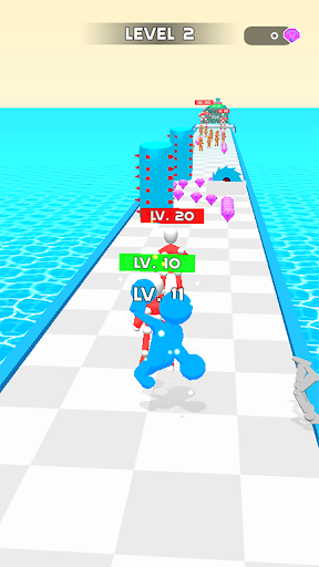 Android application Smash Levelup Runner screenshort