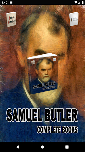Android application Samuel Butler Books screenshort
