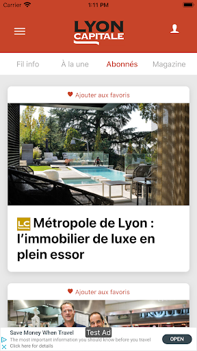 LyonCapitale Screen 2