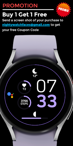 Night 30 - watch face screenshot 10