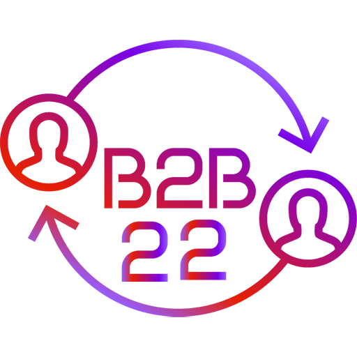 B2B22 logo