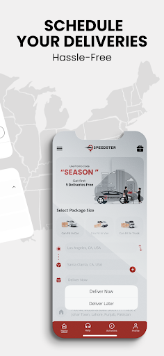 Screenshot of SpeedSter Delivery