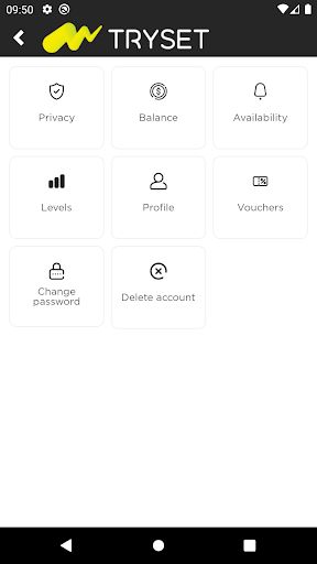 Tryset Screen 3