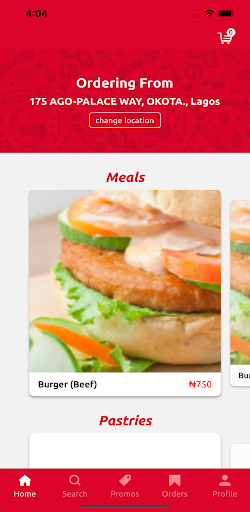 Kilimeals Screen 2