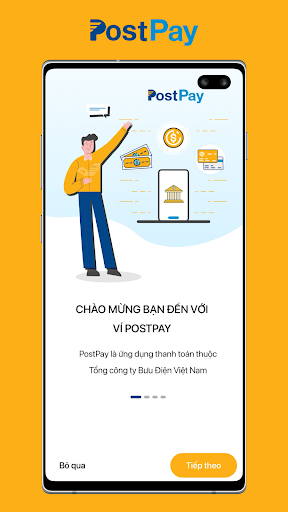 Android application PostPay screenshort