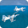 Flying plane refueling - simulator games icon