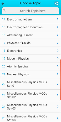 Physics Solved MCQs | Hindi Screen 3