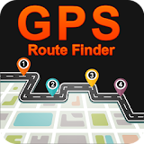 GPS Route Finder + Navigator icon