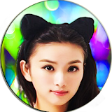 Anime Kitty Ears In Photo icon