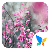 Peach blossom 91 Launcher Theme icon