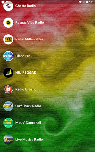 Reggae Stations Live Screen 3