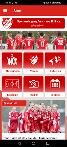 Sportvereinigung Aurich 1911 Screen 2