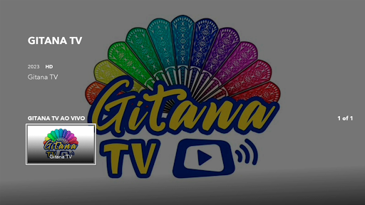 Gitana TV Screen 2