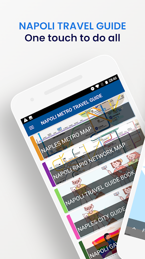 Android application Napoli Metro Travel Guide screenshort