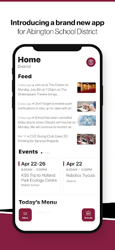 Android application Abington School District screenshort