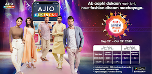 screenshot of Ajio Business