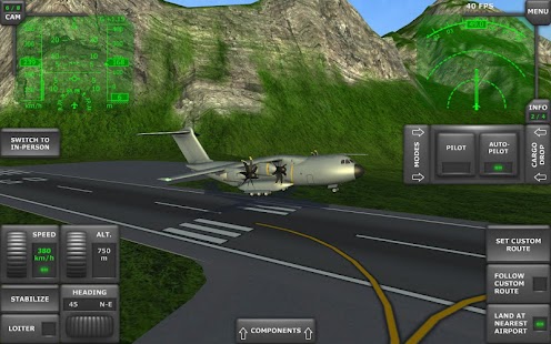 Turboprop Flight Simulator 3D Screenshot