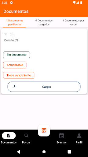 Android application SGS OI+ screenshort