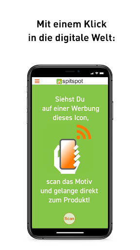 Android application spitspot screenshort