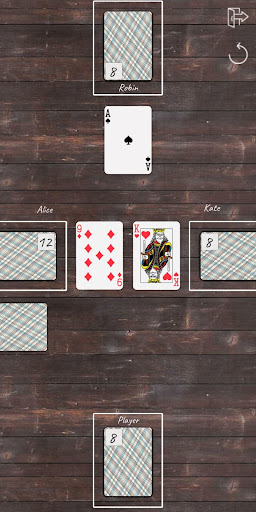 War Card Game Screen 2