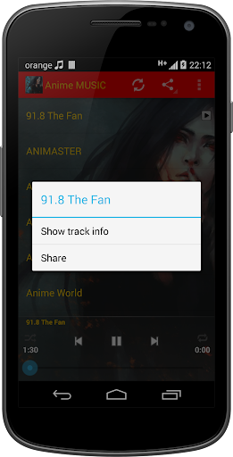 Anime MUSIC RADIO Screen 3